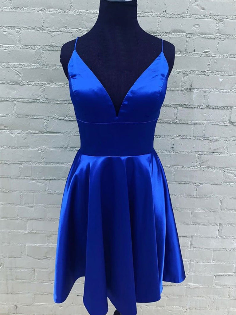 royal blue fancy dress