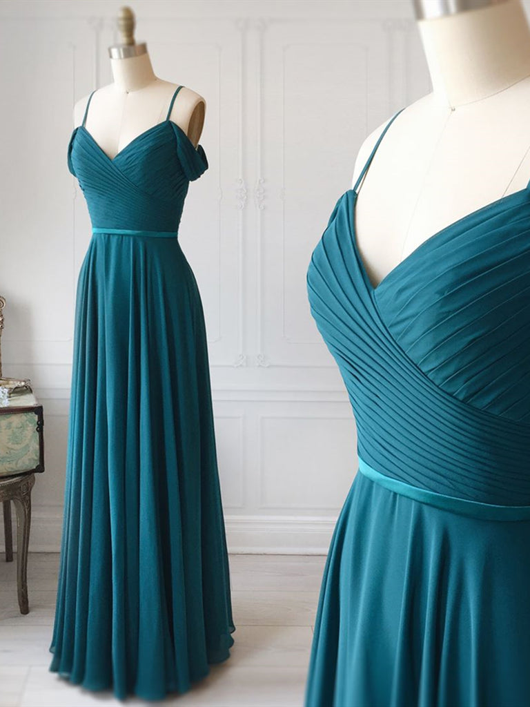 peacock blue evening gowns