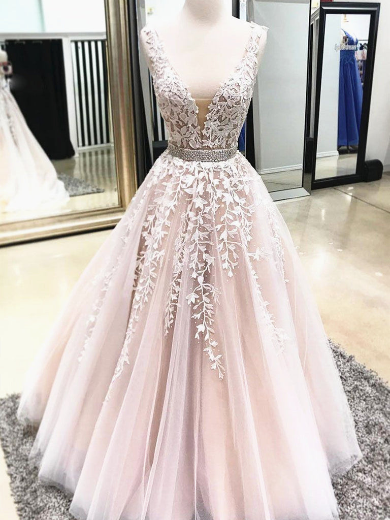 champagne color long formal dresses