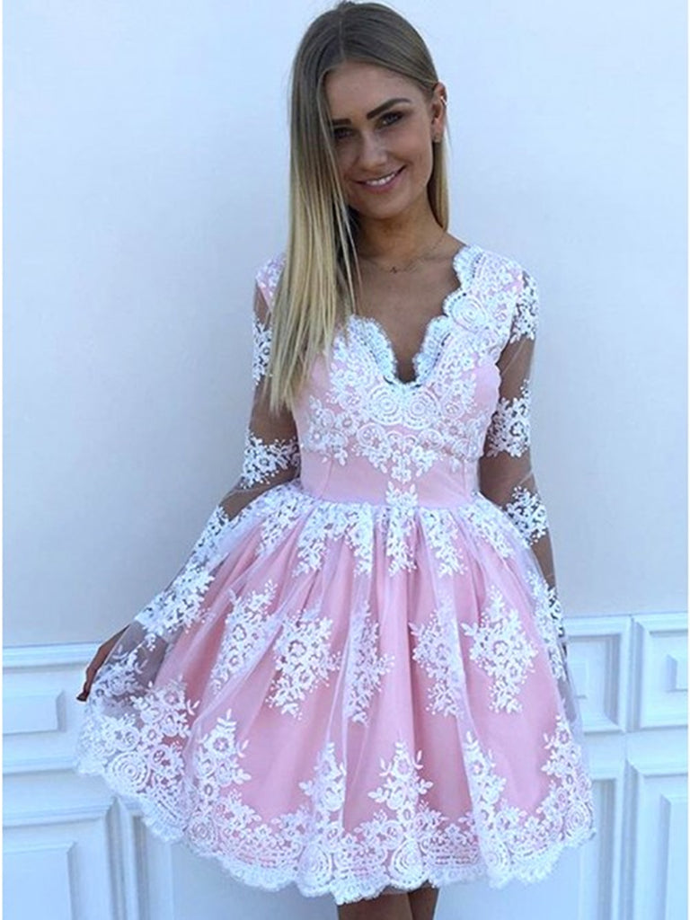 white lace ball dress