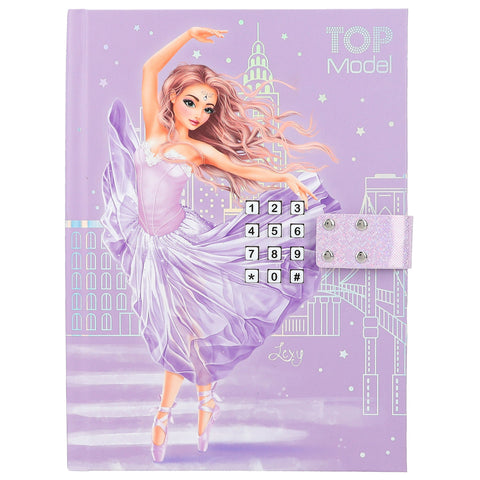 Depesche - Top Model - Boîte à bijoux violette - Petit chat Lilac Leo Love