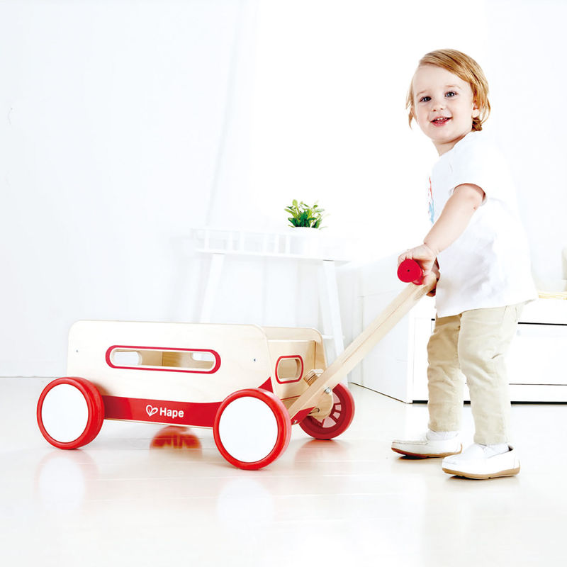 hape wooden wagon