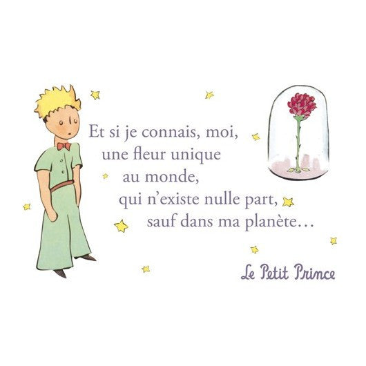 The Little Prince Postcard - Rose 1 – Petit Bazaar