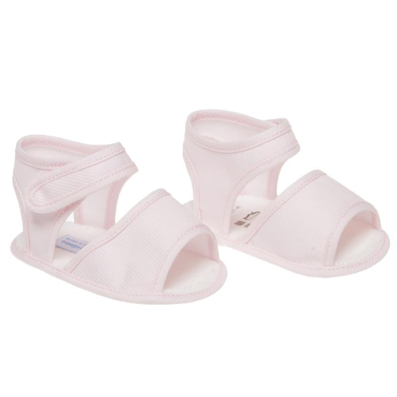 baby pink baby shoes