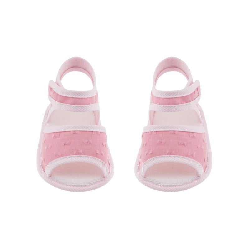 baby pink baby shoes