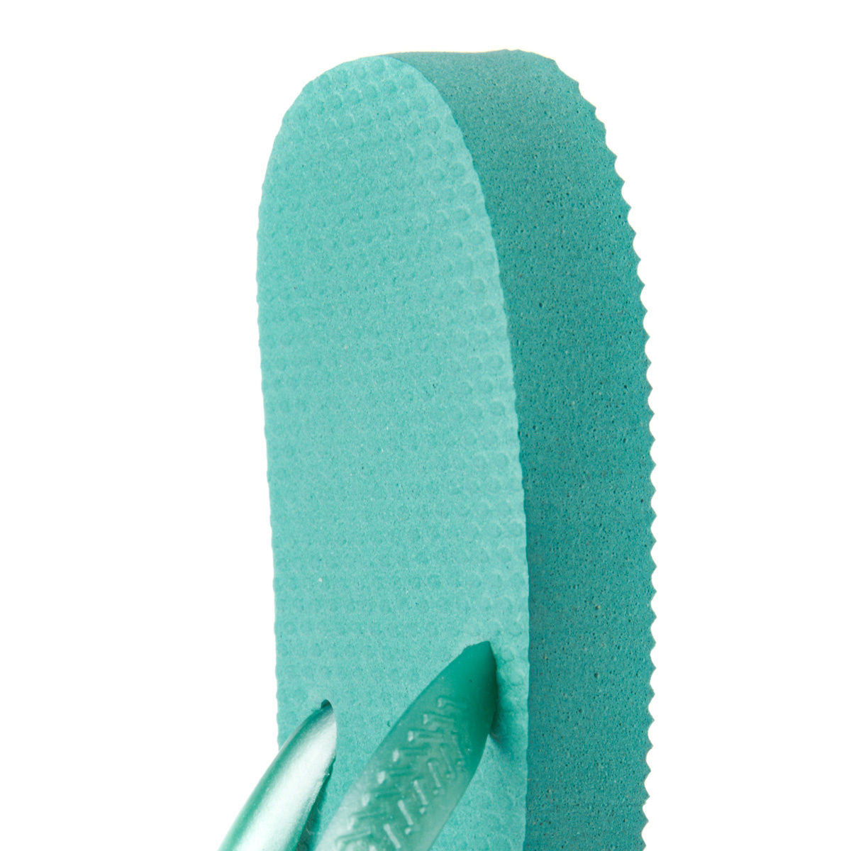 havaianas green flip flops