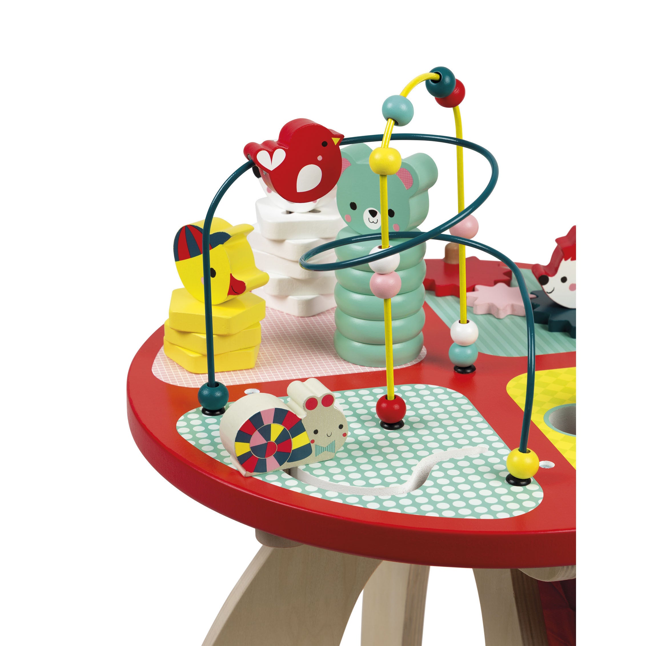 baby forest activity table