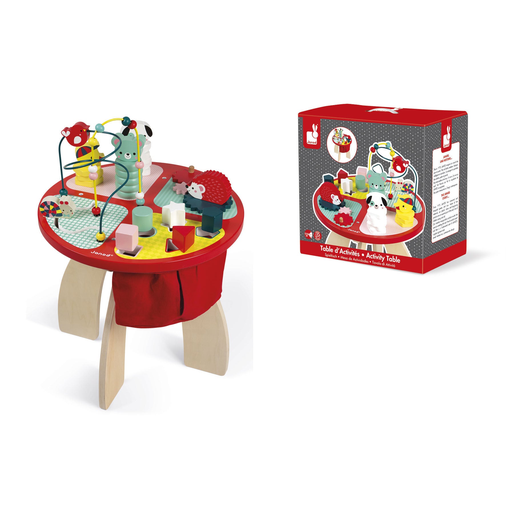 baby forest activity table