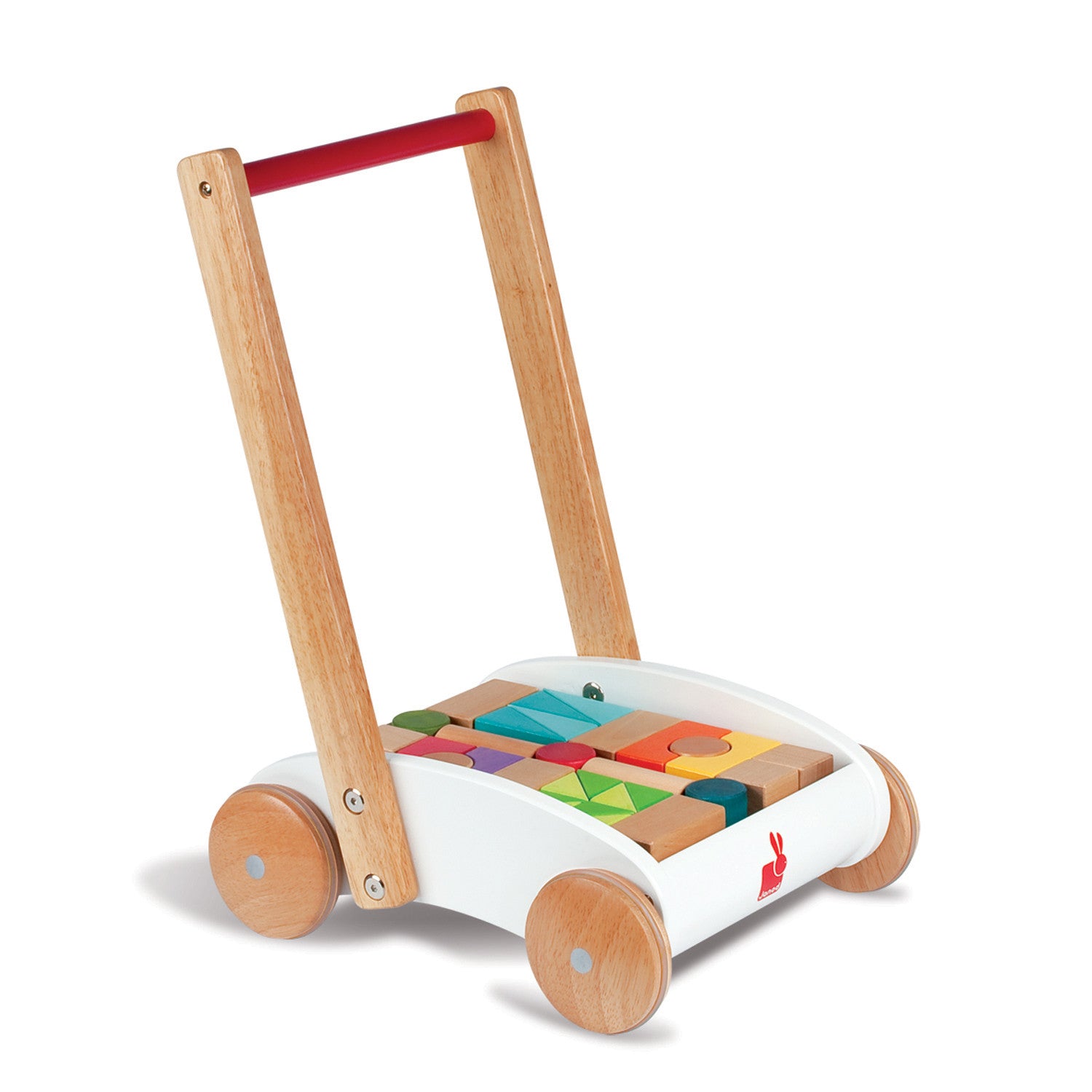 wooden baby buggy