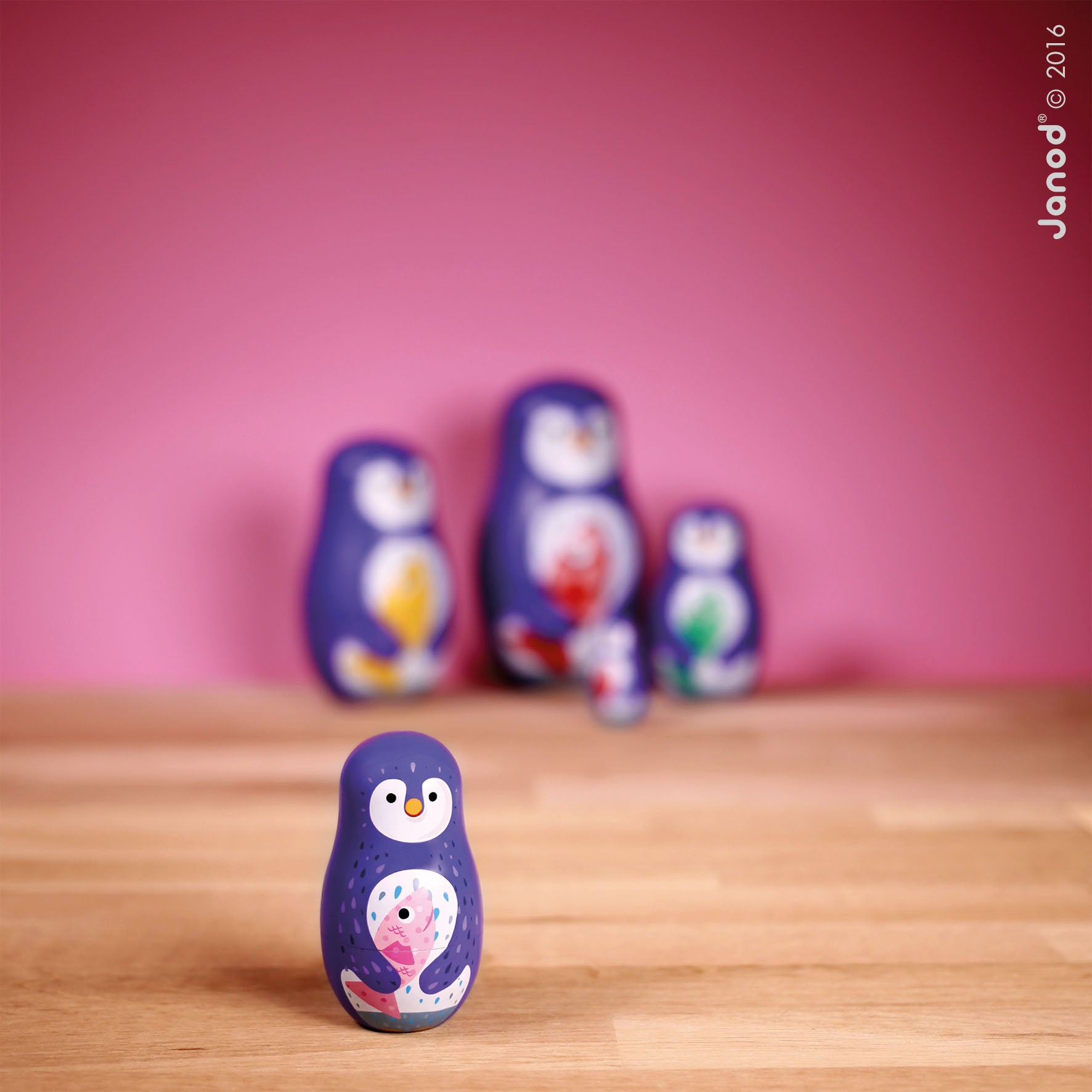 janod penguin russian dolls