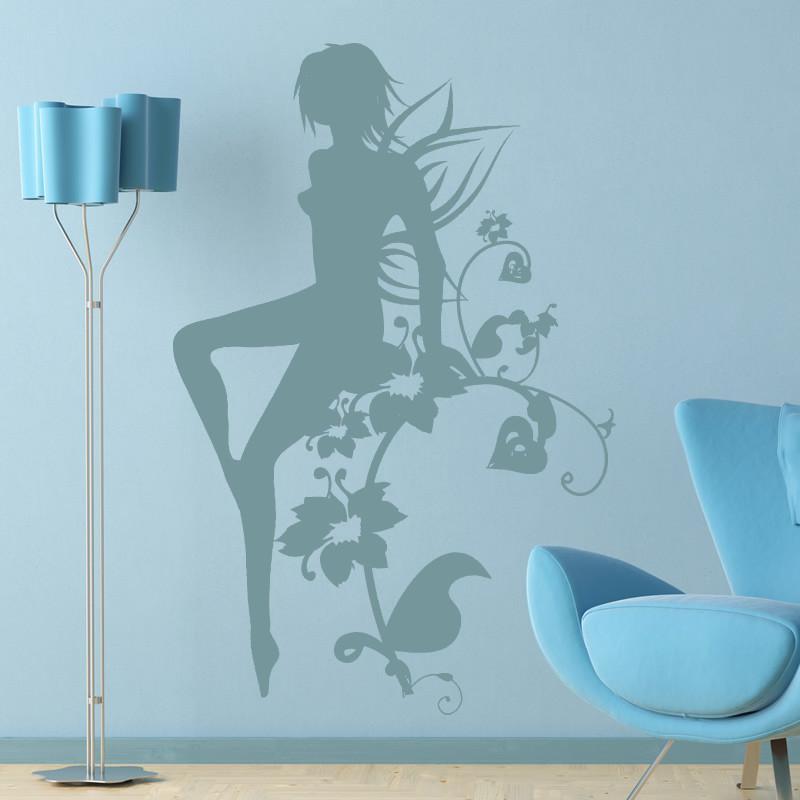 Fairy wall stickers for girls bedrooms