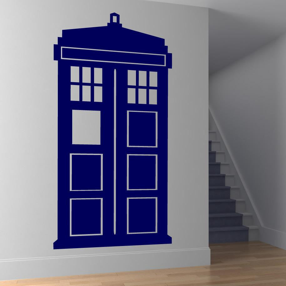 Download Dr Who Tardis Police Box Wall Art Sticker (AS10062) - Apex ...