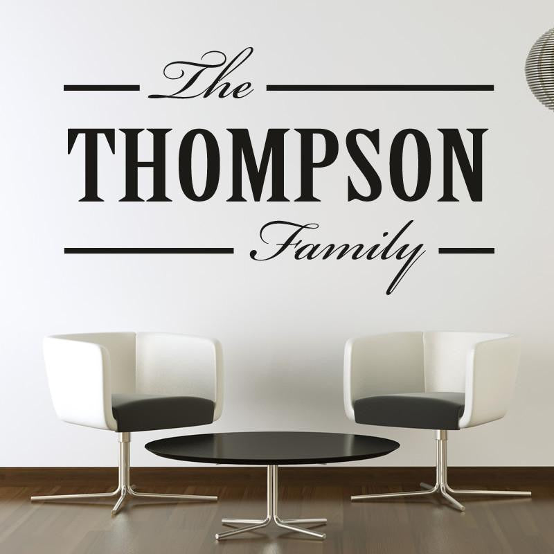 personalised wall stickers