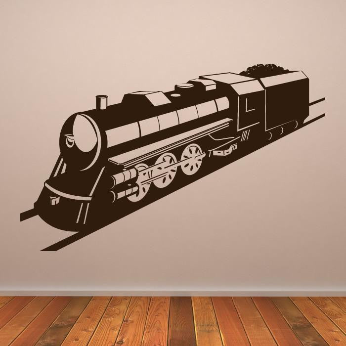 Kids Steam Engine Train Wall Art Sticker Apex Stickers