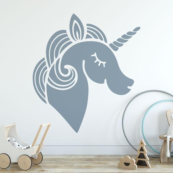 Stylised Unicorn Head