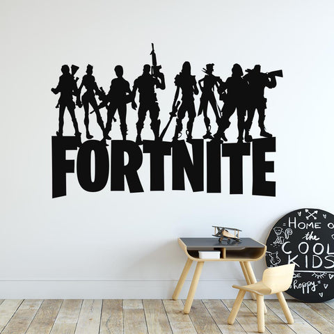 Fortnite Logo Squad Wall Sticker | Apex Stickers