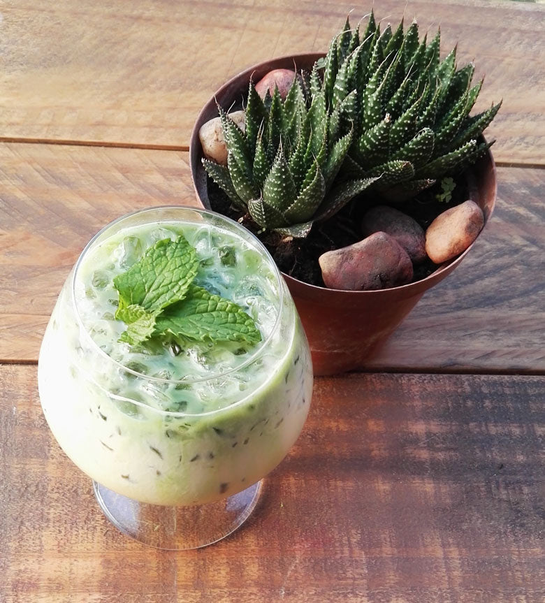 Matcha Amarula Cocktail