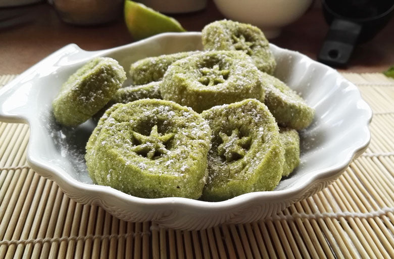 Matcha Green Tea Shortbread