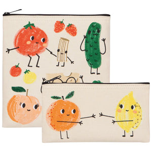 Funny Food Snack Bags Set - cinder + salt - Snack Foods