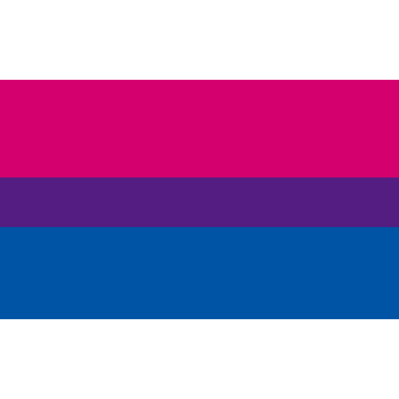 Bisexual Flag For Gay Pride Rosy Rainbow