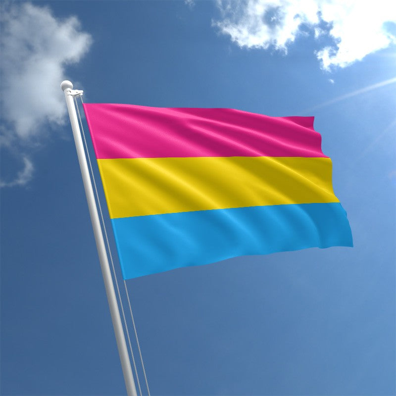 Pansexual flag for LGBT – Rosy Rainbow