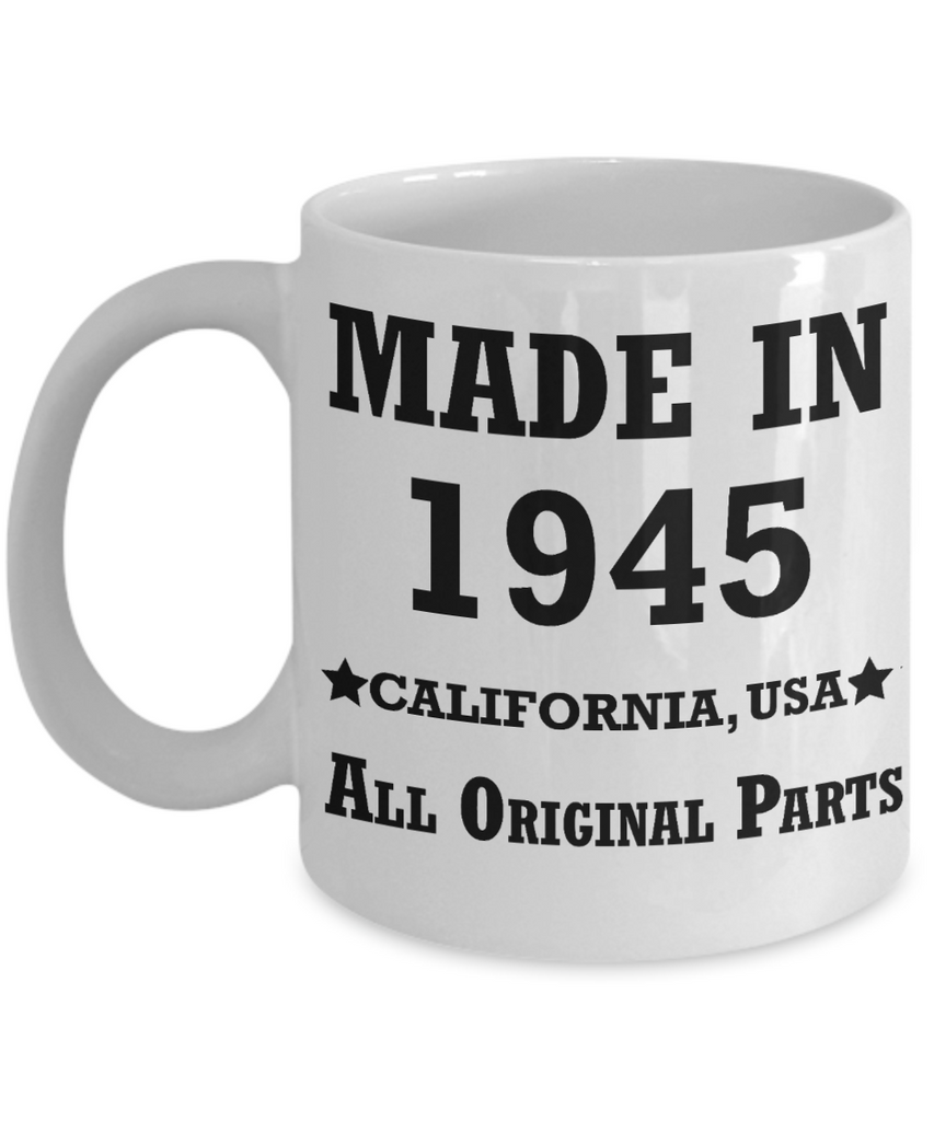 1945 birthday gift ideas