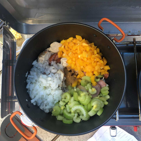 Vegetables  in pot