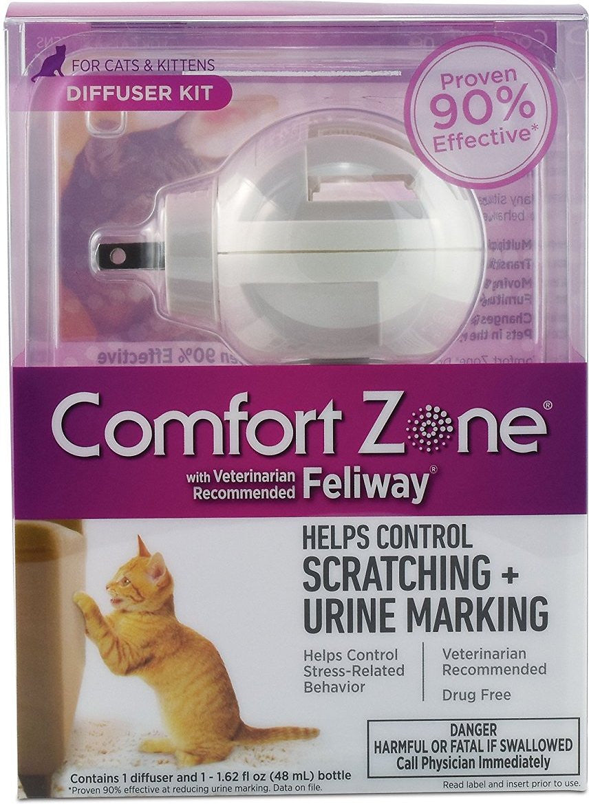 Comfort Zone With Feliway Cat Diffuser 48 Ml Animal Backer