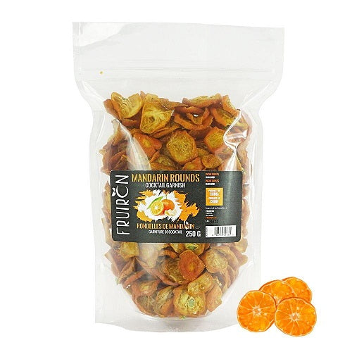 Fruiron Mandarin Rounds Cocktail Garnish 250 g