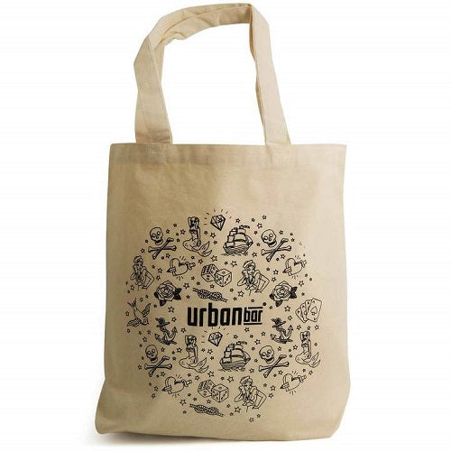 Tattoo Cotton Tote Bag