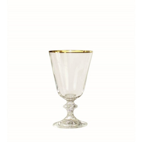 RCR Bella Crystal Gold Rim Cocktail Glass - Set of 6