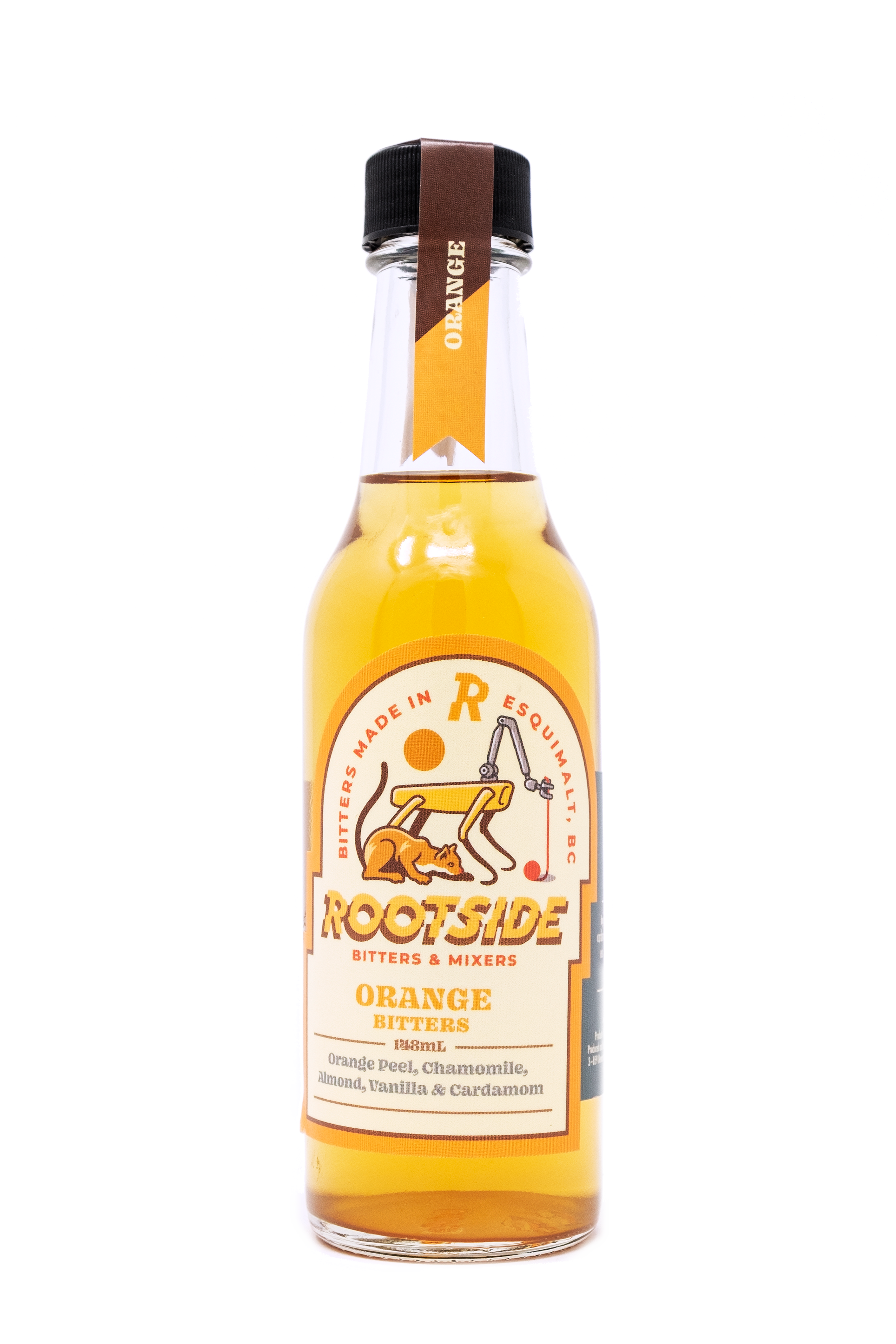 Rootside Bitters and Mixers Orange Bitters