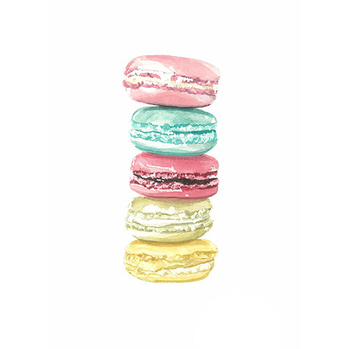 Macarons Greeting Card - Blank