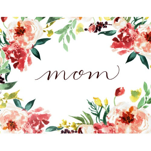 Mom Greeting Card - Blank