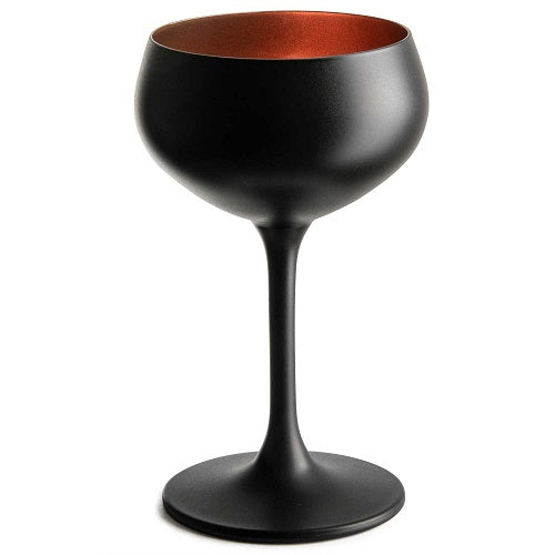 Oro Nero Retro Coupe - Set of 4