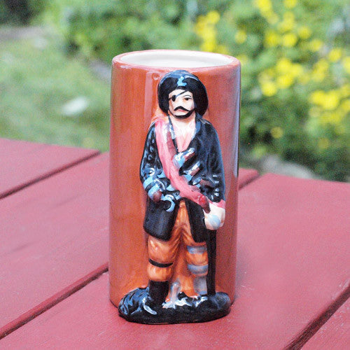 Pirate Tiki Glass