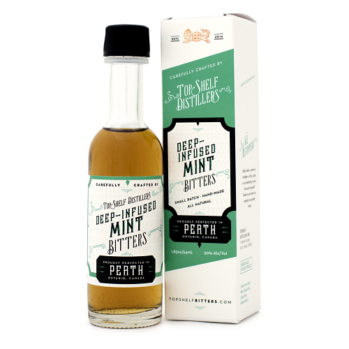 Top Shelf Deep-Infused Mint Bitters