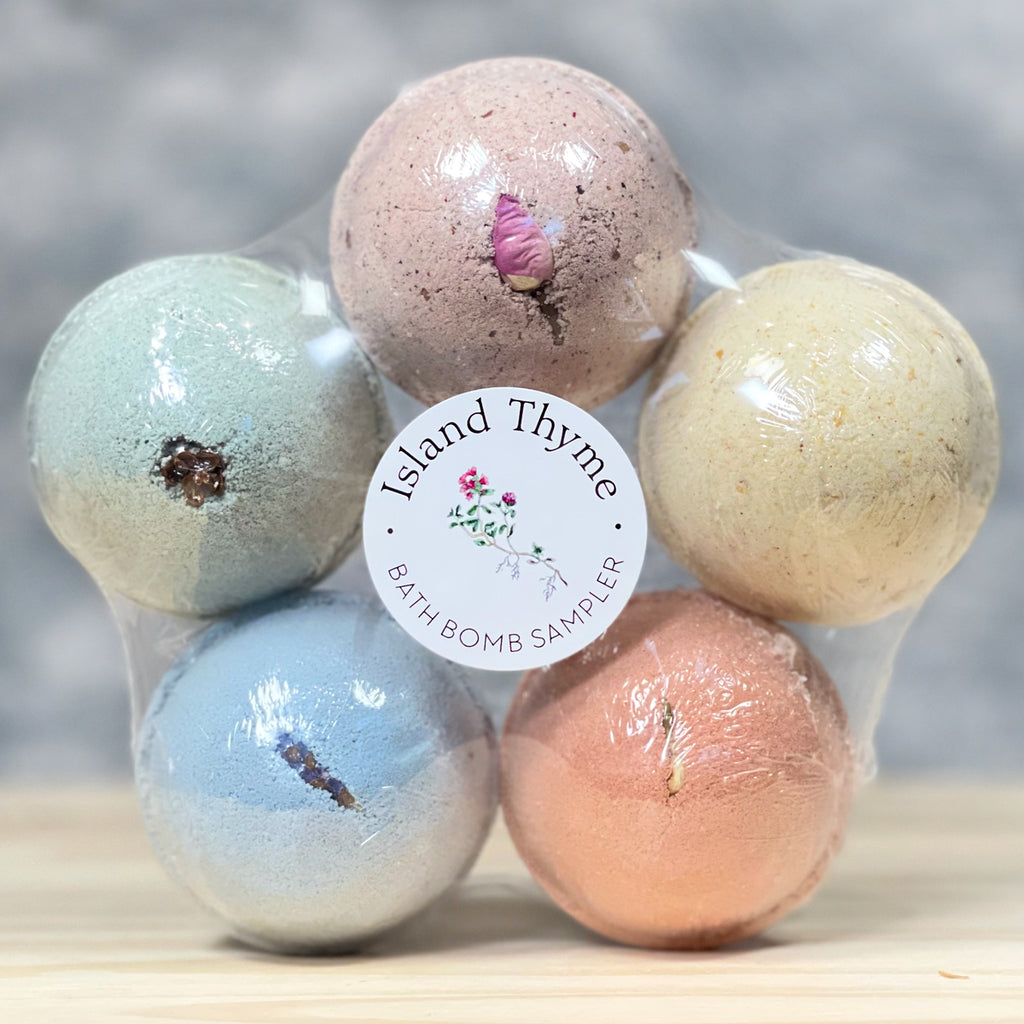 free bath bomb samples