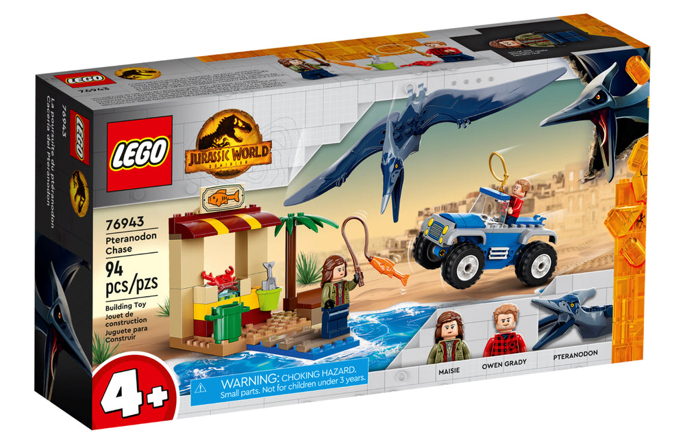 LEGO Jurassic World Blue and Beta Velociraptor Capture 76946 with Truck and  2 Dinosaur Toys for Kids, 2022 Dominion Movie Inspired Set