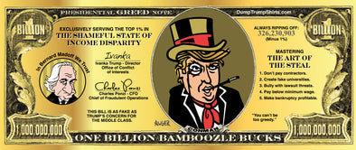 Trump Money $3 Bill – DC Satire