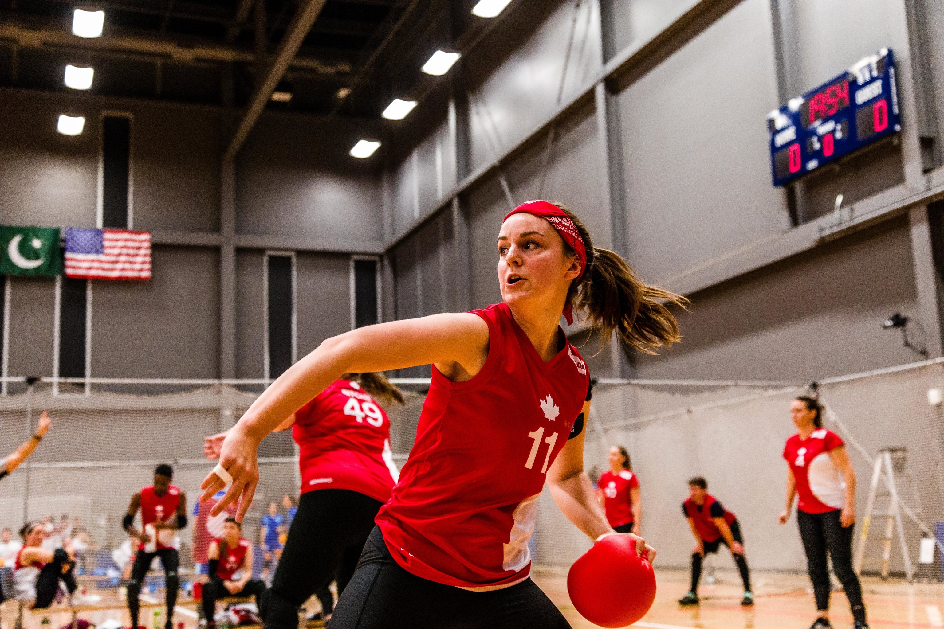 Don T Underestimate Women S Dodgeball Player Shauna Roe SAVAGE The   Brandon Ferguson 3072x2049 