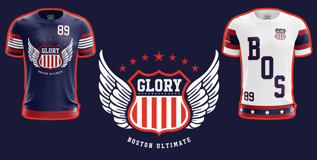 AUDL Boston Glory Official GreenLine Team Jersey On Sale Powered By Savage