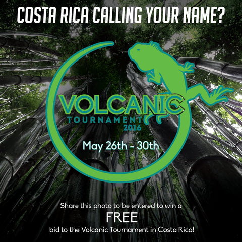 Volcanic Tournament, Contest, Give-away, Memorial Day, Ultimate, Costa Rica