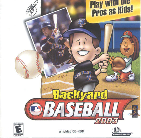 play backyard baseball 2003