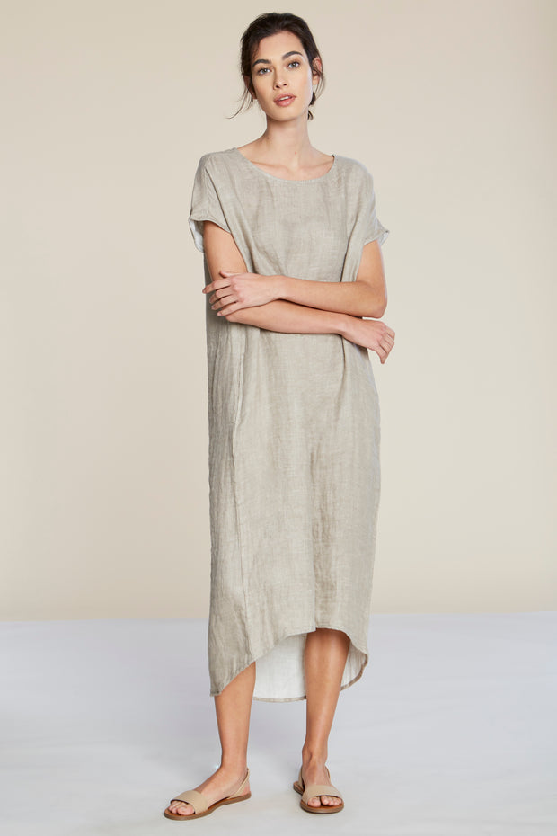 linen gauze dress