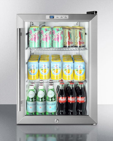 small beverage fridge