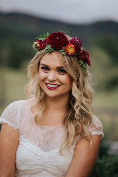 flower crown fresh