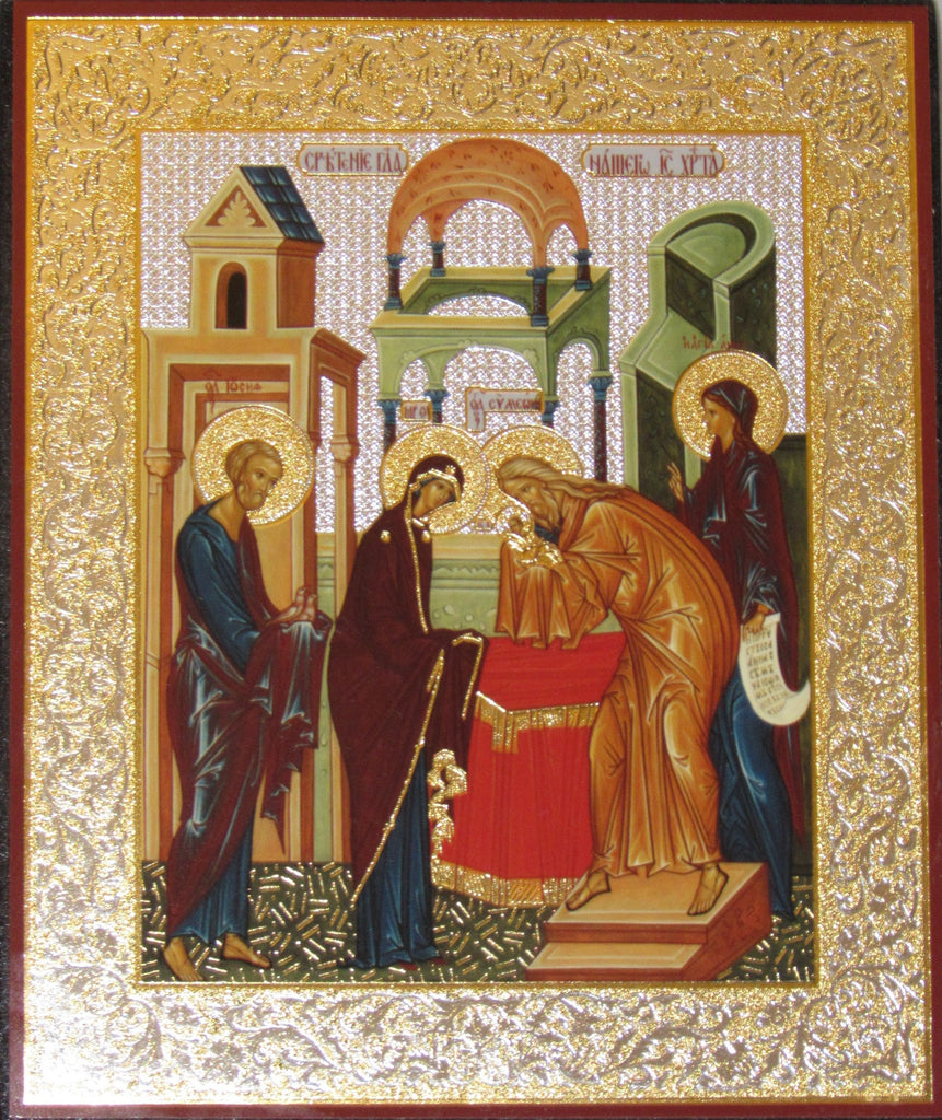 presentation of christ icon