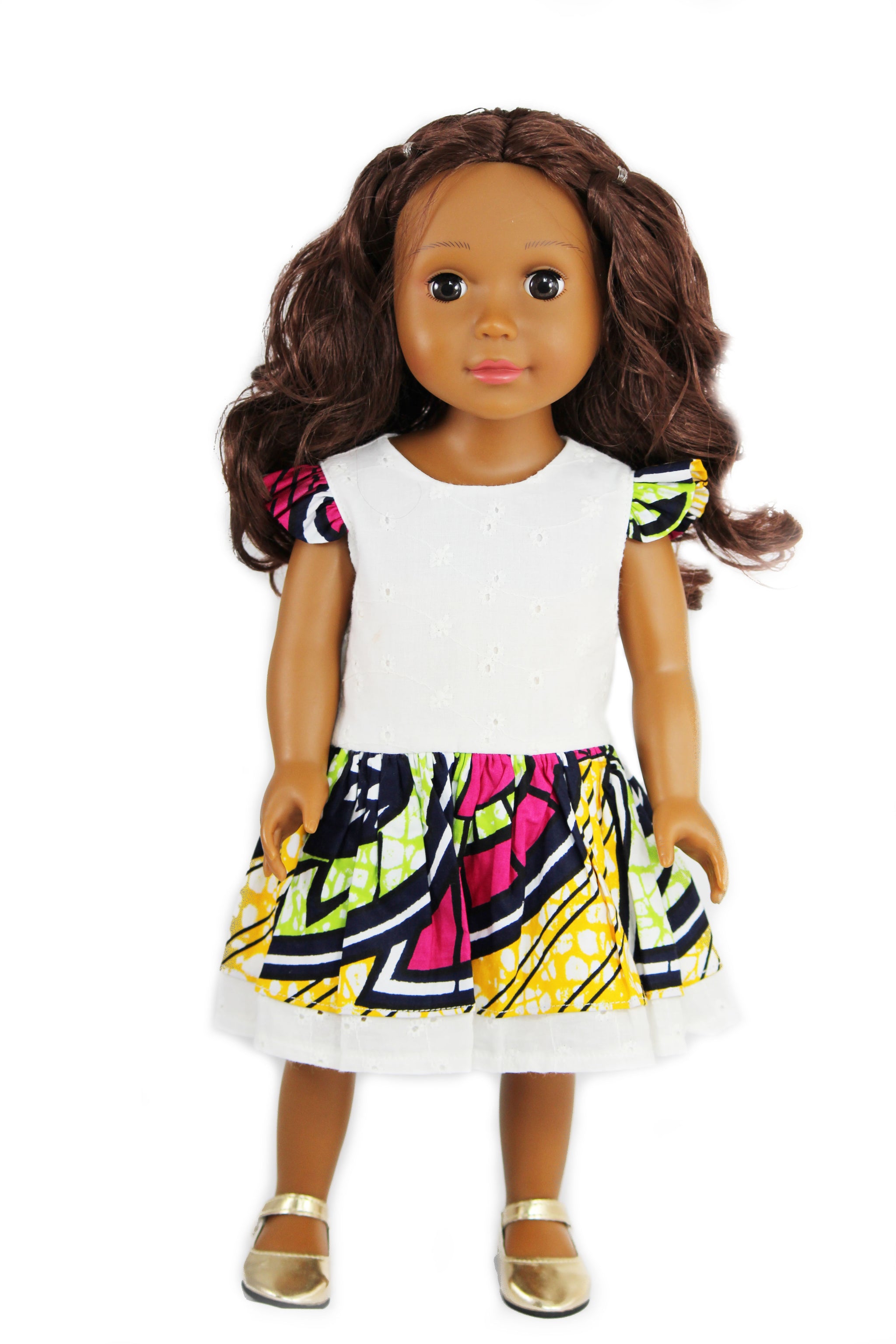 doll with brown hair