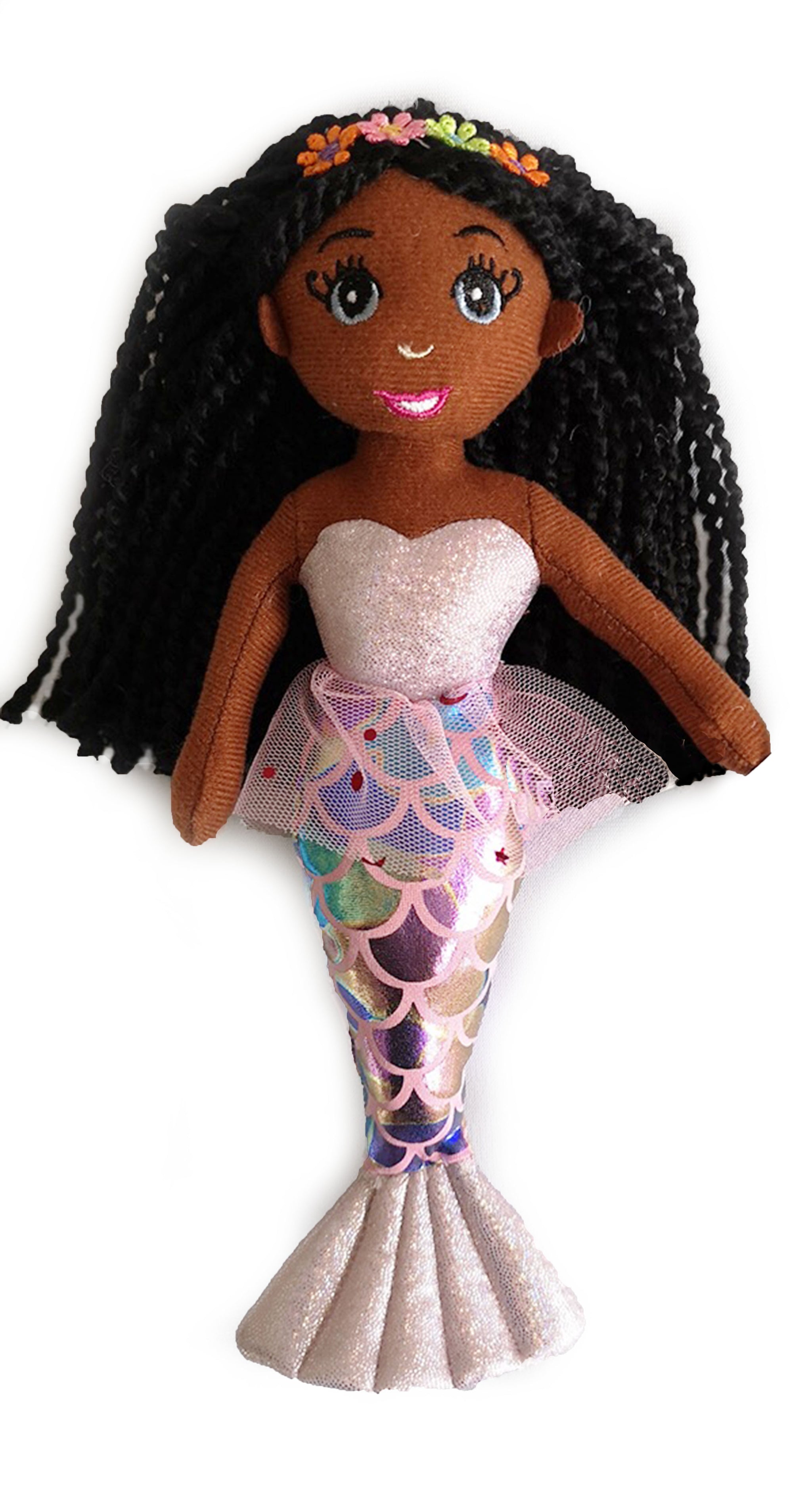 black mermaid toy